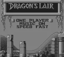 Image n° 1 - screenshots  : Dragon's Lair